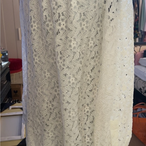 White Lace Dress, Medium size, New with tag - Picture 8 of 12